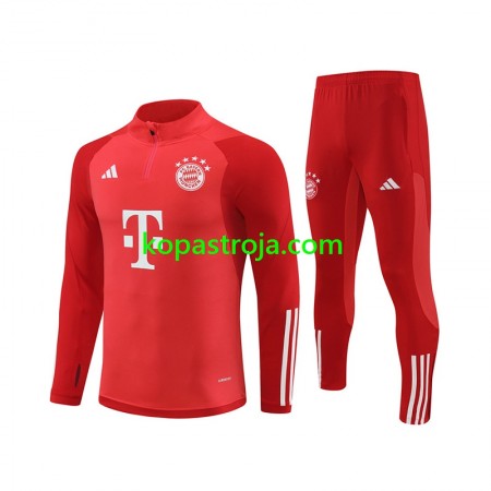 Bayern München Tränings Sweatshirtställ Röd 2024/25